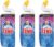 3x WC Eend Toiletreiniger Action Gel Floral Moon 750 ml