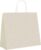 50 Papieren Draagtassen – Taupe – Beige – Warm Gray – 40+12×31 cm – Gedraaide grepen