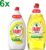 6x Fairy – Dreft – Citroen 800ml + Fairy Extra Citrus 900ml – Afwasmiddel – Voordeelverpakking