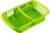 Afwas afdruiprek lime groen kunststof 52 x 33 x 11 cm – Afwassen/drogen met lekbak