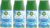 Air Wick Freshmatic Automatische Spray Luchtverfrisser – Pure Lentedauw – Navulling 250ml x4