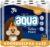 AQUA – Tripple Soft – 4×32 rollen WC papier – 128 Rollen – 3 Laags Toiletpapier, Extra Zacht & Pluisvrij, Tripple comfort – Voordeelverpakking WC Papier