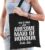 Awesome maid of honor / geweldige getuige cadeau katoenen tas zwart voor dames – kado tas / tasje / shopper