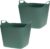 Bathroom Solutions flexibele kuip emmers/wasmanden – 2x stuks – 40L