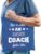 Bellatio Decorations cadeau tas coach – katoen – blauw – This is what an awesome coach looks like