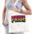 Bellatio Decorations Gay Pride tas voor dames – wit – katoen – 42 x 38 cm – regenboog – LHBTI