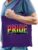 Bellatio Decorations Gay Pride tas voor heren – paars – katoen – 42 x 38 cm – regenboog – LHBTI