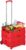 Boodschappenkar – Boodschappentrolley – Boodschappentrolley met wielen – ‎37 x 45,5 x 98 cm – Rood