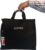 Boodschappentas Canvas Breed Zwart City Shopper