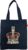 Boodschappentas – Flat bag – Zwart – Crown – Kroon