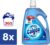 Calgon Ontkalkingsgel 4in1 Power (Voordeelverpakking) – 8 x 2.25 l (360 wasbeurten)