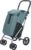 Carlett CLASSIC Duo LETT430 Cooler Boodschappentrolley – Koelvak – 4 wielen – Opvouwbaar – 36 L – Pine Blauw