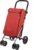 Carlett LITE Duo Cooler Boodschappentrolley – Koelvak – 4 wielen – Opvouwbaar – 48L + 10L – Rood