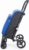 Carlett URBAN Quad LETT430 Cooler Boodschappentrolley – Koelvak – 4 wielen – Opvouwbaar – 50 L – Blauw