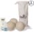 CleanBee® XXL Drogerballen met 30ml Mami Milano® Brezza Geconcentreerde Geurdruppels – WasdrogerBallen – Droogballen – Wasparfum – Wasbol – 100% wol – Milieu- en Diervriendelijk…