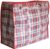 Cosy & Trendy opbergtas/hoes voor kussen/deken – rood – 80 x 70 x 30 cm