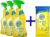 Dettol doekjes Citrus – 80 doekjes + 3 x Dettol Allesreiniger Spray – Citroen & Limoen