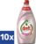 Dreft Clean & Care Afwasmiddel Rose & Satin (Voordeelverpakking) – 10 x 383 ml