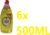 Dreft / Fairy Afwasmiddel – Original – Lemon – 6 x 500 ml