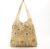 Eco Chic – Foldaway Shopper – A18MD – Mustard – 1950’s Flower*