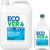 Ecover Afwasmiddel Voordeelverpakking 5L + 950ml Gratis – Krachtig tegen Vet – Ecologisch – Kamille & Clementine Geur