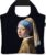 Ecozz – Johannes Vermeer – Girl with a Pearl Earring – 100% gerecycled (rPet) – Öko-Tex – Voorzien van rits – Afsluitbaar – Opvouwbare boodschappentas – Waterresistant – Shopper…