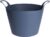 Excellent Houseware Flexibele emmer – 30 liter – blauw – Kunststof – 54 x 57 cm