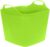 Excellent Houseware Flexibele emmer – groen – 15 liter – kunststof – vierkant – 30 x 29 cm