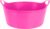 Excellent Houseware Flexibele emmer – roze – 15 liter – kunststof – 39 x 17 cm