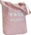 F*ck Plastic – Canvas Shop tas – Boodschappentas – Milieuvriendelijk – Roze