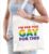 Far too gay regenboog tas – witte katoenen tas – Gay Pride/lhbt