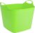 Flexibele kuip emmer/wasmand vierkant groen 40 liter – 42 x 42 cm