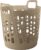 Flexibele wasmand – beige – 45 liter – kunststof – 41 x 44 x 48 cm