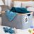 Gadgy Opvouwbare Wasmand – Heupwasmand 45 L – Opbergmand – Wasbox – Wasmanden – Laundry Basket – Grijs