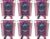 Glade Geurkaars – Merry Berry & Wine – Limited Edition – 6 x129g