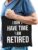 I dont have time i am retired cadeau tasje zwart heren – Pensioen / VUT kado tas / shopper