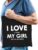 I love it when my girl lets me go sailing katoenen tas – zeilen hobby tasje/ boodschappentas heren – Cadeau zeiler