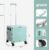 Inklapbare krat – Opvouwbare krat – Inklapbare krat met deksel – 45 L – Boodschappentrolley – Opvouwbare boodschappentrolley – Boodschappenkrat – Vouwkrat – Trolley – Groen