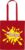 Japan Cities – TOKYO Totebag RED – Boodschappen Tas – Japanse Steden – Anime Manga Oosters Azie