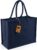 Jute Classic Shopper (Donker Blauw)