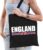 Katoenen Engeland supporter tasje England zwart – 10 liter – Engelse supporter cadeautas