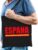 Katoenen Spanje supporter tasje Espana zwart – 10 liter – Spaanse supporter cadeautas