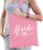 Katoenen tasje bride bag licht roze dames – Accessoires bruiloft