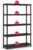 Keter Plus Shelf 120/5 – 5 Planken – 120x40x187cm – Zwart