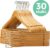 LifeGoods Kledinghangers – Met Broeklat – Hardhout – Natural – 30 Stuks