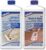 Lithofin MN Onderhoudsset – Vuiloplosser (intensiefreiniger) en Wash & Clean (onderhoudsreiniger) – NATUURSTEEN – 2 x 1L