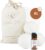 Little Moon 6 XL Drogerballen + Jacob Hooy Parfum Olie Baby Care 10ml – 100% Nieuw-Zeelandse Wasbol – Vermindert Droogtijd 40% – Duurzaam & Energiebesparende Wasballen – 7cm Ø -…