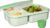 Lock&Lock Lunchbox – Bento Box – Broodtrommel – Salade lunchbox – Met 3 Compartimenten | Vakjes – Met Dressing | Saus bakje – Volwassenen en Kinderen – To Go – Lekvrij – BPA…