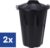 Maxi Bin Antraciet Wasmand – Vuilnisbak – Opberger – 40 l – 2 stuks