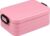 Mepal Lunchbox midi – Broodtrommel – 4 boterhammen – Nordic pink